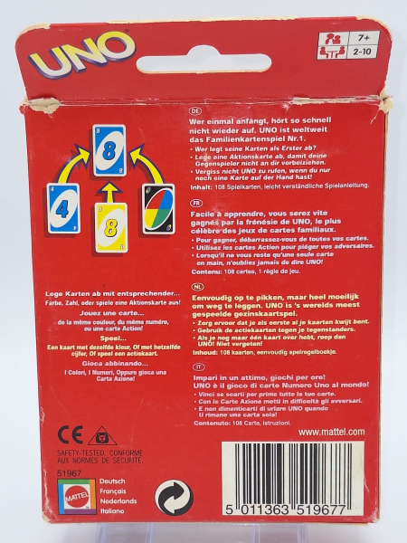UNO - Mattel - 2003